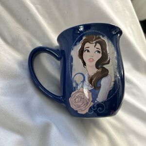 Disney Parks  Belle Blue and White Mug
